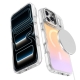 Laser-etched transparent phone case