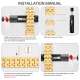 zinc alloy watch strap with diamond-embroidered edge design