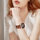 Metal snap resin watch strap