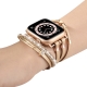 Alloy＆leather watch strap