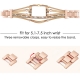 Alloy＆leather watch strap