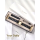 Alloy resin watch strap