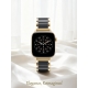 Alloy resin watch strap