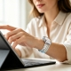 AP Style Arrow Beads Watch Bracelet blue