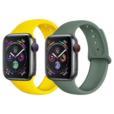 Apple watch silicone band-Reverse buckle - Double buckle