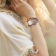 pu leather beige braided small brick khaki for apple watch band