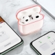 Airpods case tpu single color transparent 