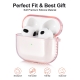 Airpods case tpu single color transparent 