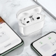 Airpods case tpu single color transparent 
