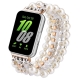 Luxury Beads Jewelry Bracelet for Apple Watch Series