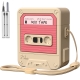 Tape earphone case