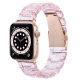 Apple watch band-resin with glitter powder 