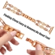 wave drill for apple watch band