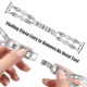 wave drill for apple watch band