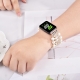 Luxury Beads Jewelry Bracelet for Apple Watch Series