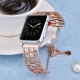 Apple watch band-Stainless Steel Stylish Luxury Woman Watch Band Bracelet