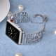 Apple watch band-Stainless Steel Stylish Luxury Woman Watch Band Bracelet
